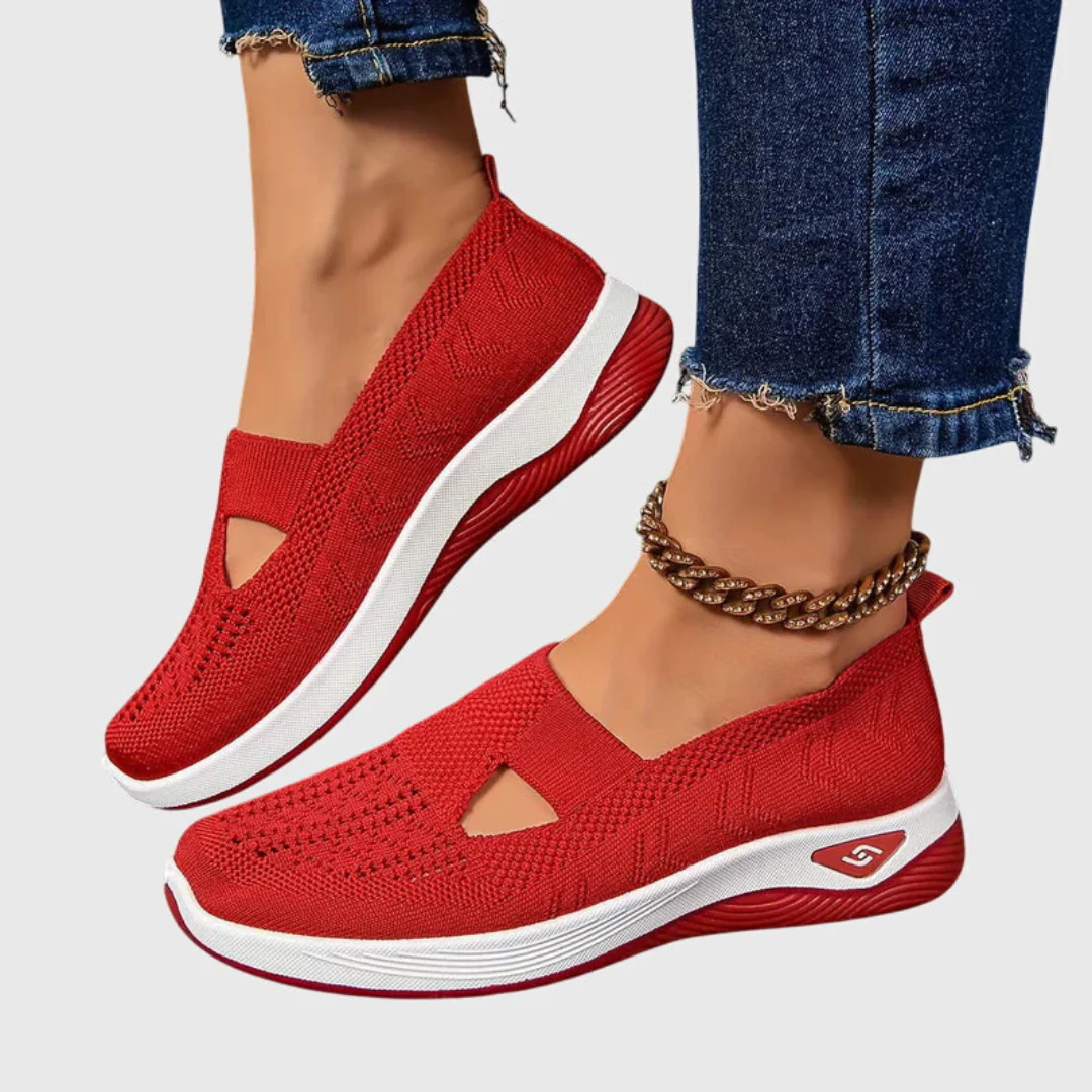 Frieda | Damen Atmungsaktive Slip-On Strick Sneakers - Image 7