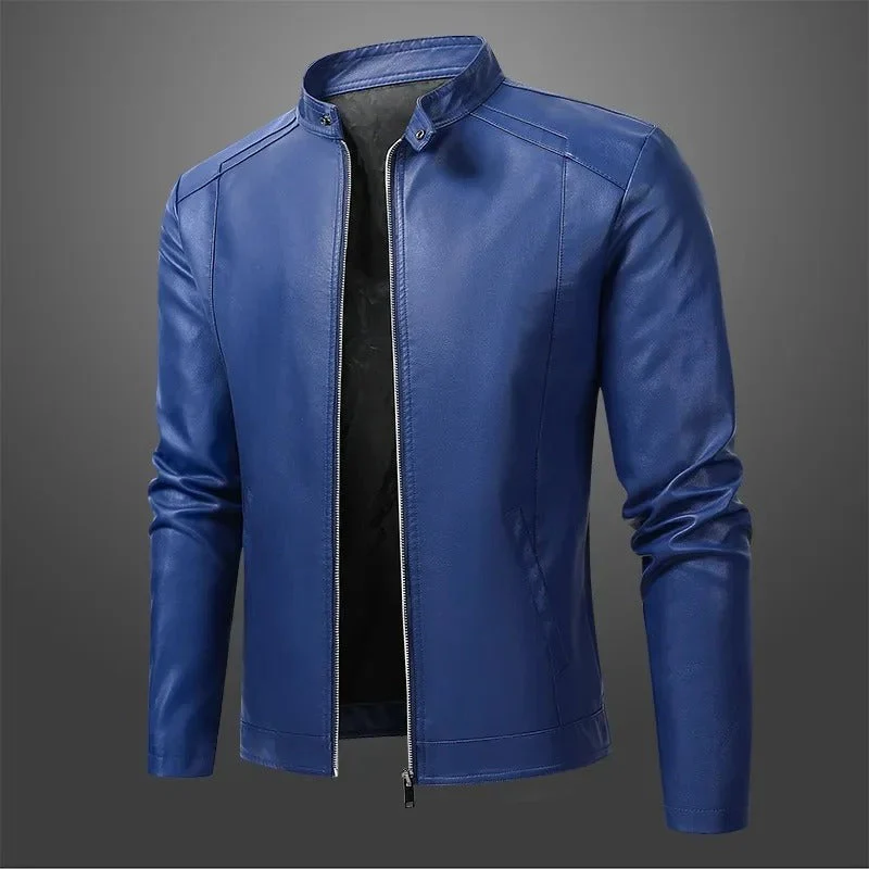Friedhelm® | Elegante Herren-Lederjacke und Bikerjacke - Image 2
