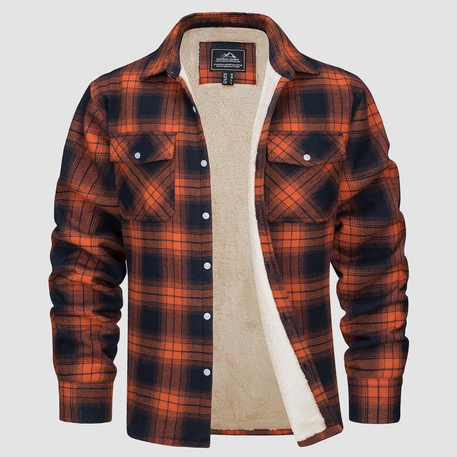 FRITZ | Fleece-Lined Shirt Jacket - Image 15