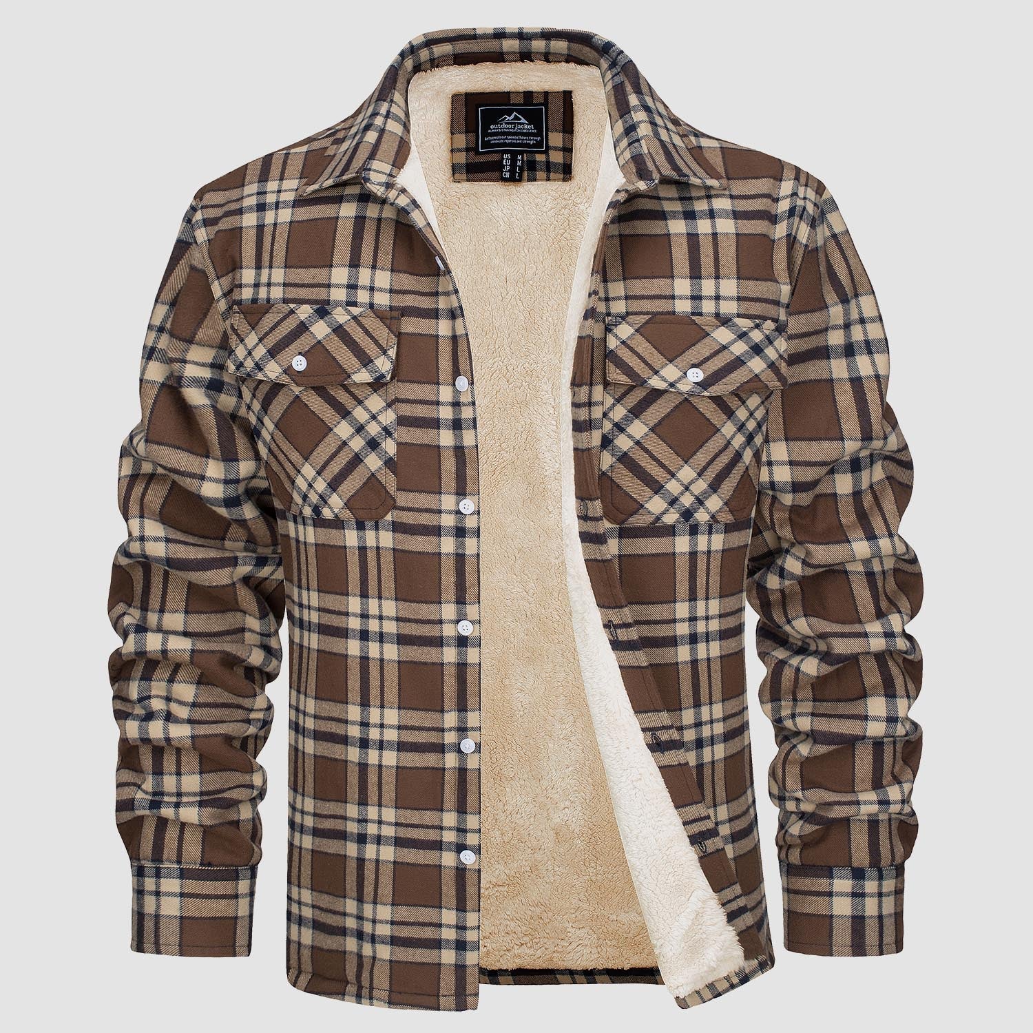 FRITZ | Fleece-Lined Shirt Jacket - Image 16