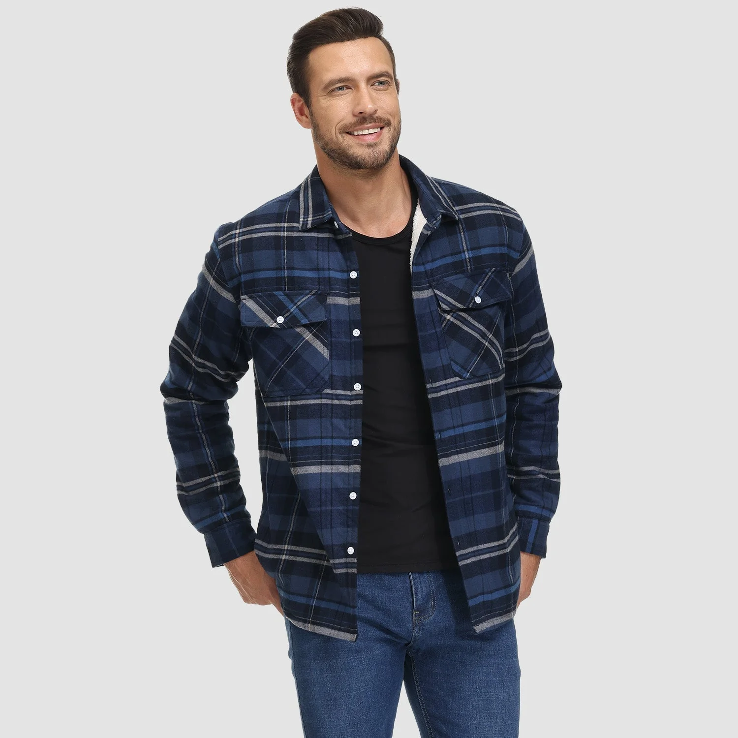 FRITZ | Fleece-Lined Shirt Jacket - Image 5