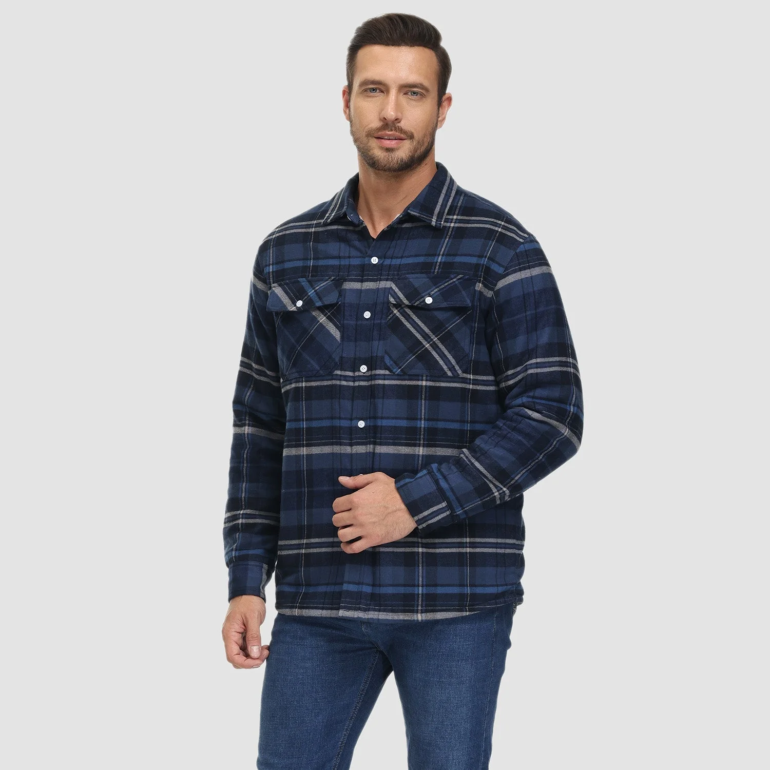 FRITZ | Fleece-Lined Shirt Jacket - Image 8