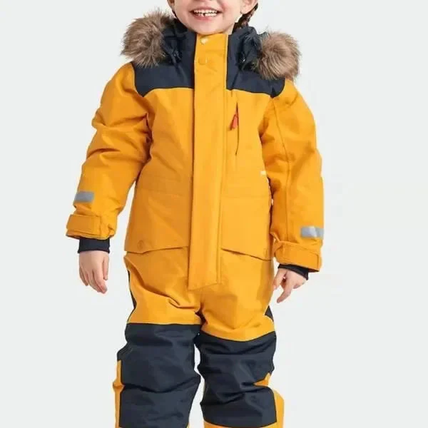 FrostGuard | Wasserdichter Kinder-Skioverall mit verstellbarer Kapuze
