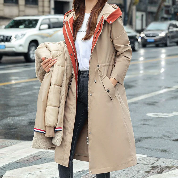 Frostra™ - Damen Winterjacke mit Kapuze und Weichem Kragen - Image 11