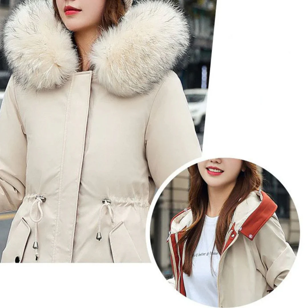 Frostra™ - Damen Winterjacke mit Kapuze und Weichem Kragen - Image 12
