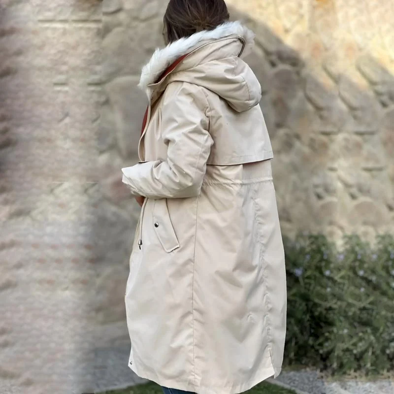 Frostra™ - Damen Winterjacke mit Kapuze und Weichem Kragen - Image 3