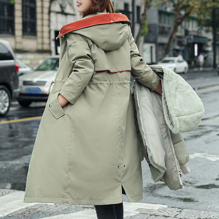 Frostra™ - Damen Winterjacke mit Kapuze und Weichem Kragen - Image 5