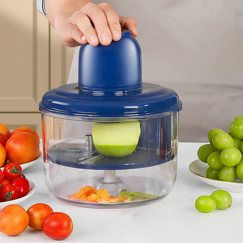FruitEase | Tragbarer elektrischer Obst- und Gemüseschäler für mühelose Zubereitung