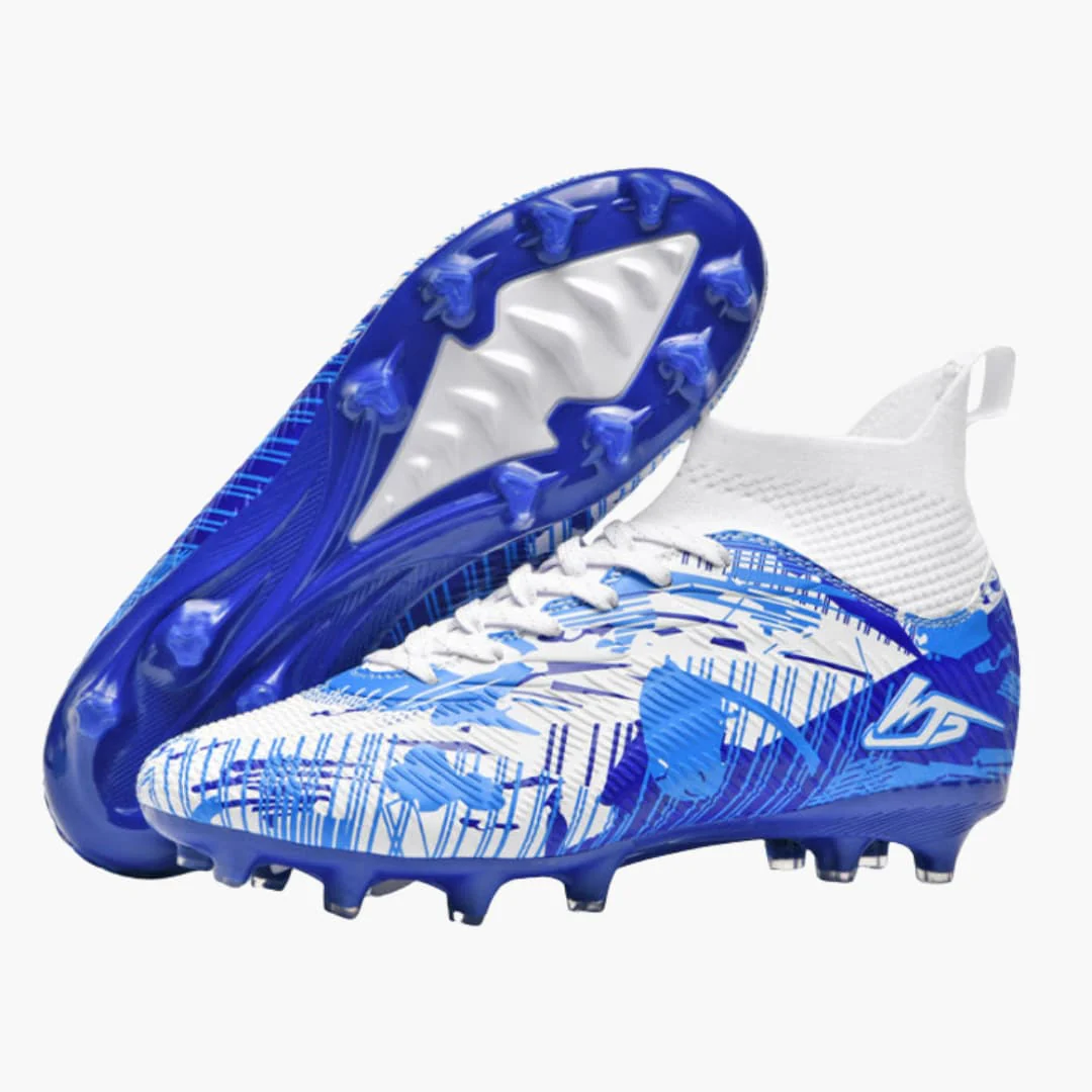 Fußball schuhe für Herren mit Schnürdesign und Traktionsstollen - Image 3