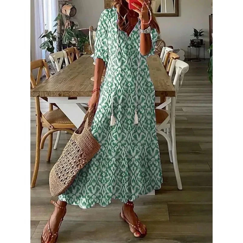 Geblümtes Maxikleid - Image 10