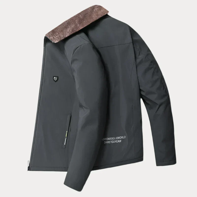 Gefütterte jacke mit Reißverschluss - Image 2