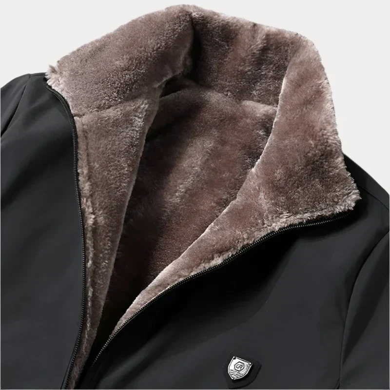 Gefütterte jacke mit Reißverschluss - Image 3