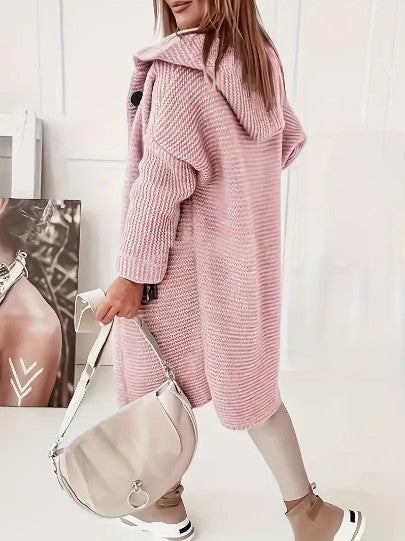 Gemütlich Cardigan für Damen | Mit Kapuze - Image 6