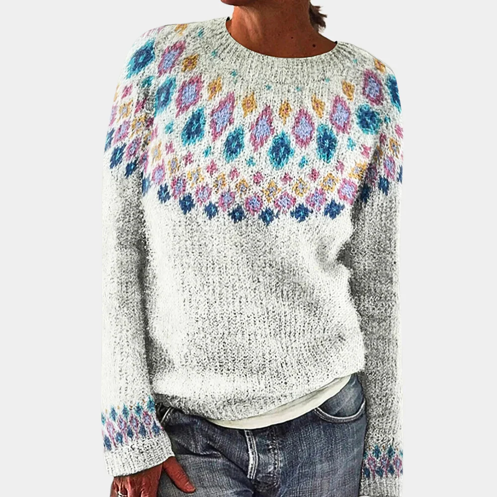 Gemütlicher Strickpullover für Damen | Warme - Image 4