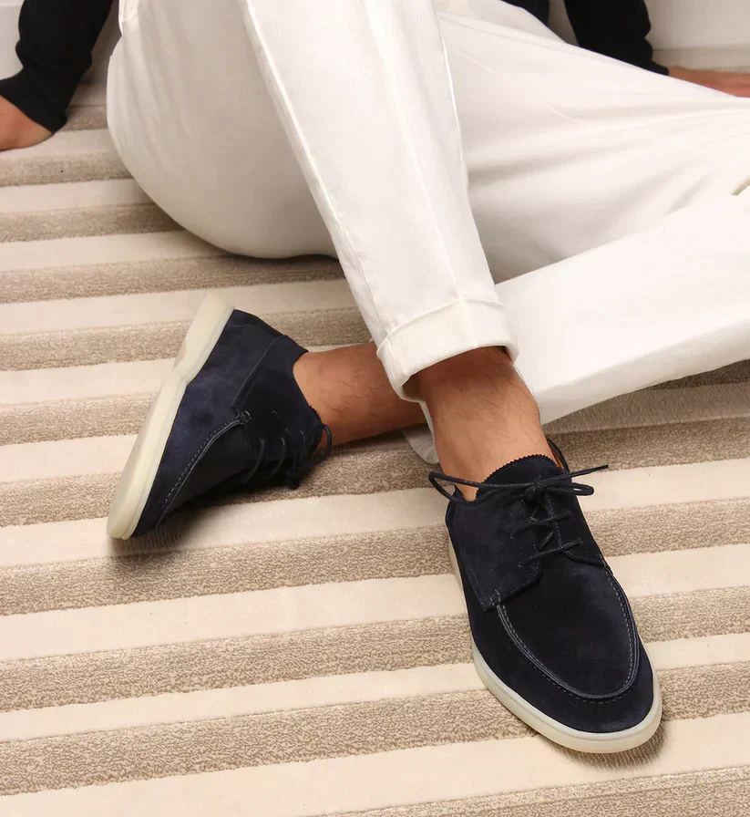 George - Herren-Luxus-Loafer aus Leder zum Schnüren