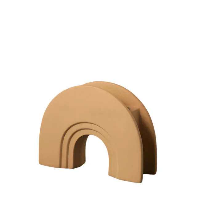 GeoSculpt Handgefertigte Keramikvase – Modernes Geometrisches Design - Image 7