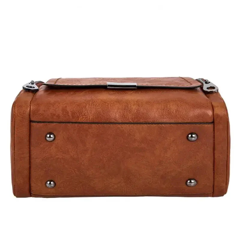 Geräumige Damenhandtasche aus weichem Stoff mit Reißverschluss - Image 5