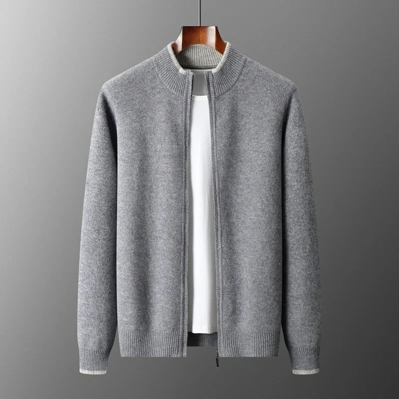 GERNOT - KASCHMIRJACKE MIT REIßVERSCHLUSS - Image 3