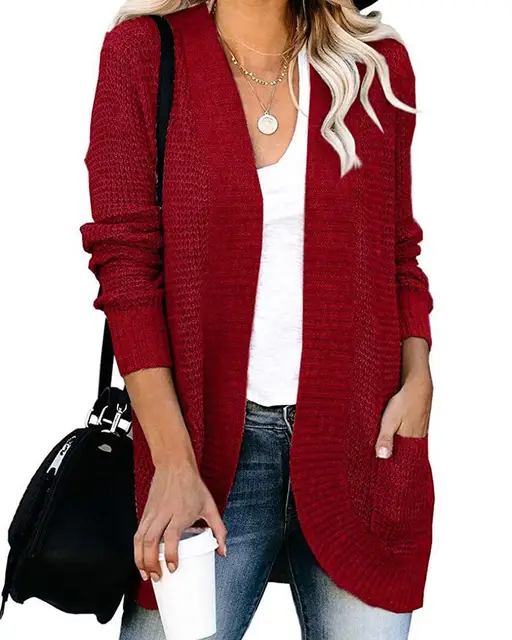 Geschwungene Strickjacke - Image 10