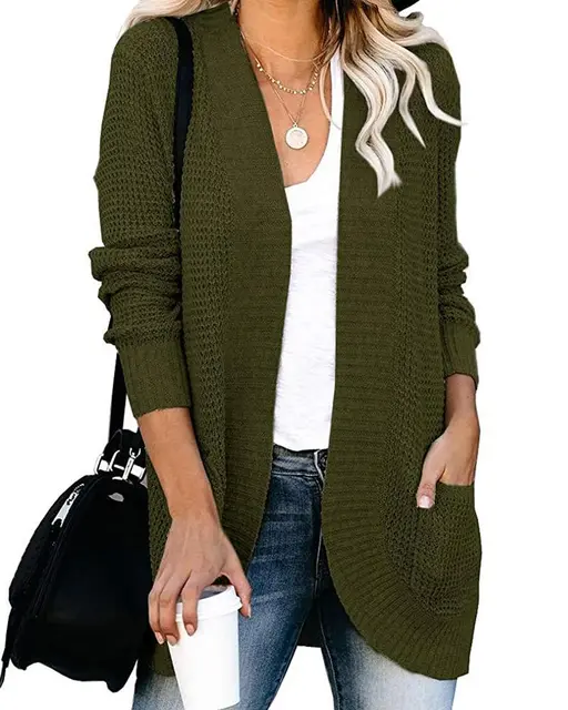 Geschwungene Strickjacke - Image 11