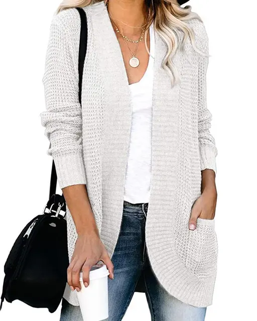 Geschwungene Strickjacke - Image 12