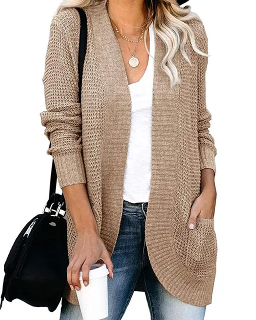 Geschwungene Strickjacke - Image 13