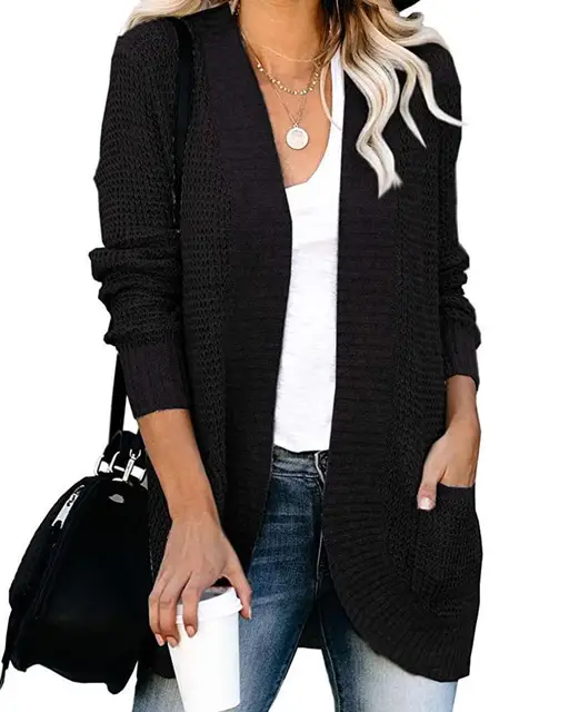 Geschwungene Strickjacke - Image 7