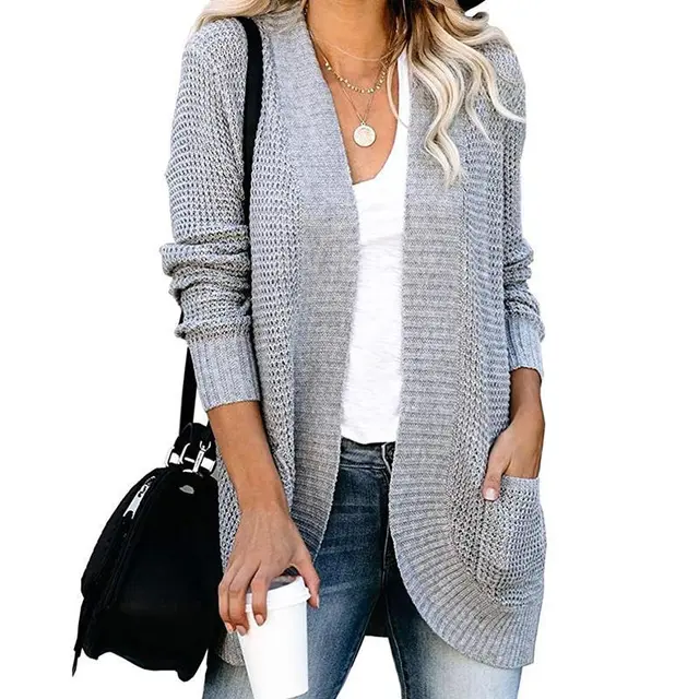 Geschwungene Strickjacke - Image 8