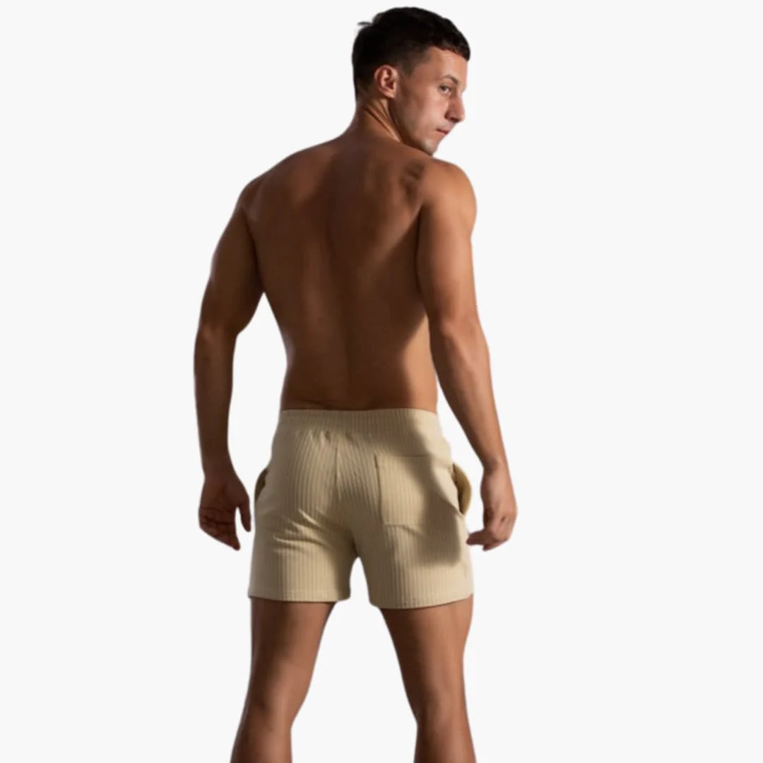 Gestreifte Shorts mit Kordelzug - für Herren im Sommerstil - Image 15