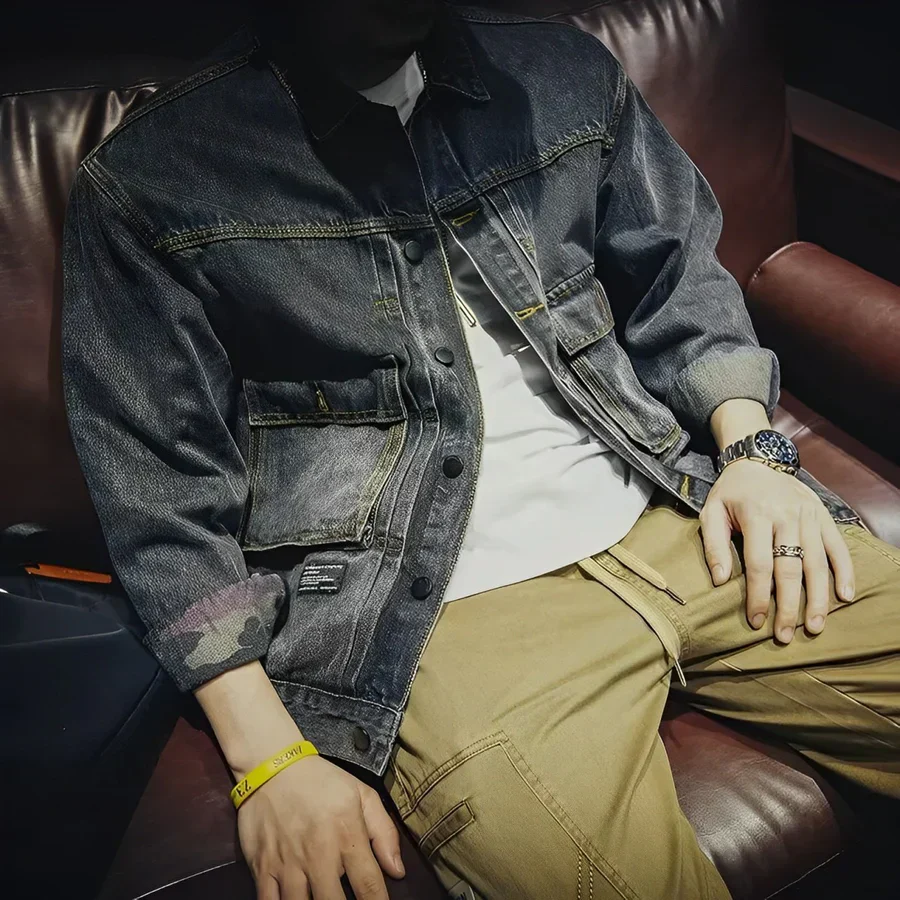 Gilroy - lässige jeansjacke aus baumwolle - Image 3