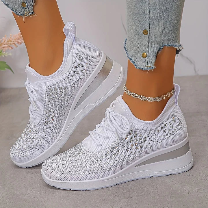 Giselle – Orthopädische Sneakers mit funkelnden Strasssteinen - Image 10