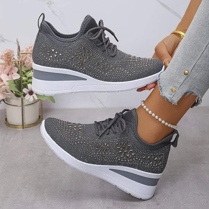 Giselle – Orthopädische Sneakers mit funkelnden Strasssteinen - Image 14