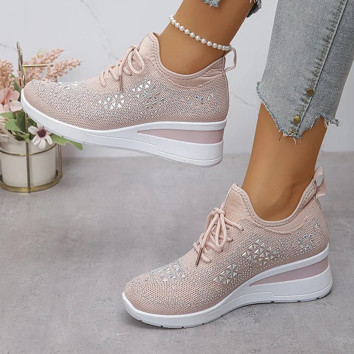 Giselle – Orthopädische Sneakers mit funkelnden Strasssteinen - Image 3