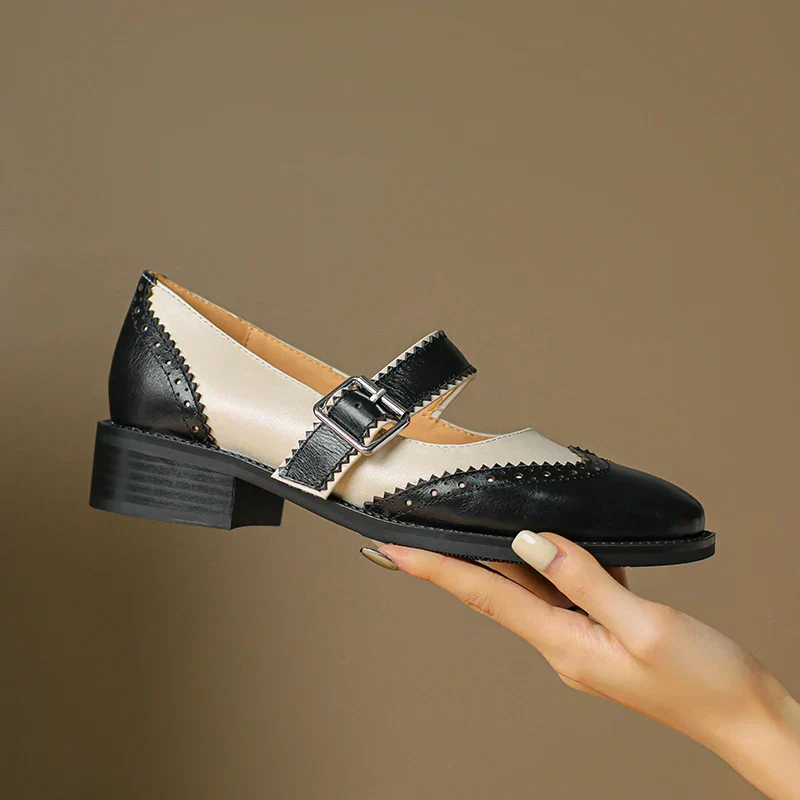 Giulia® | Miana Leder Mary Janes - Image 2