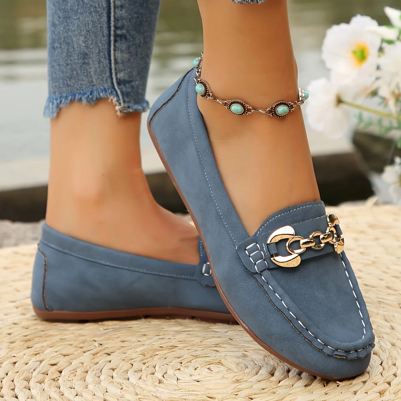 Glamora™ – Elegante Damen Glitzer Ballerinas mit Komfort Sohle
