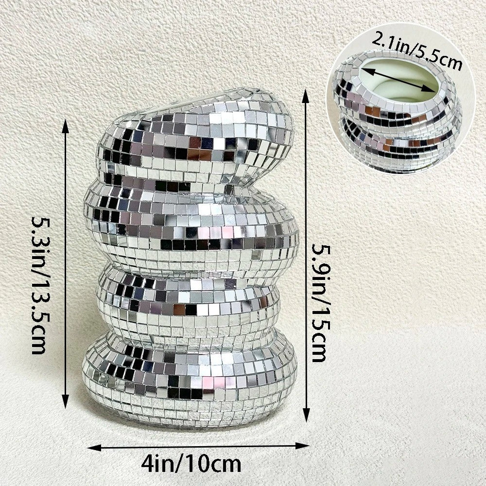 GlamSphere – Spiegelverkleidete Discovase mit Retrocharme und modernem Flair - Image 5