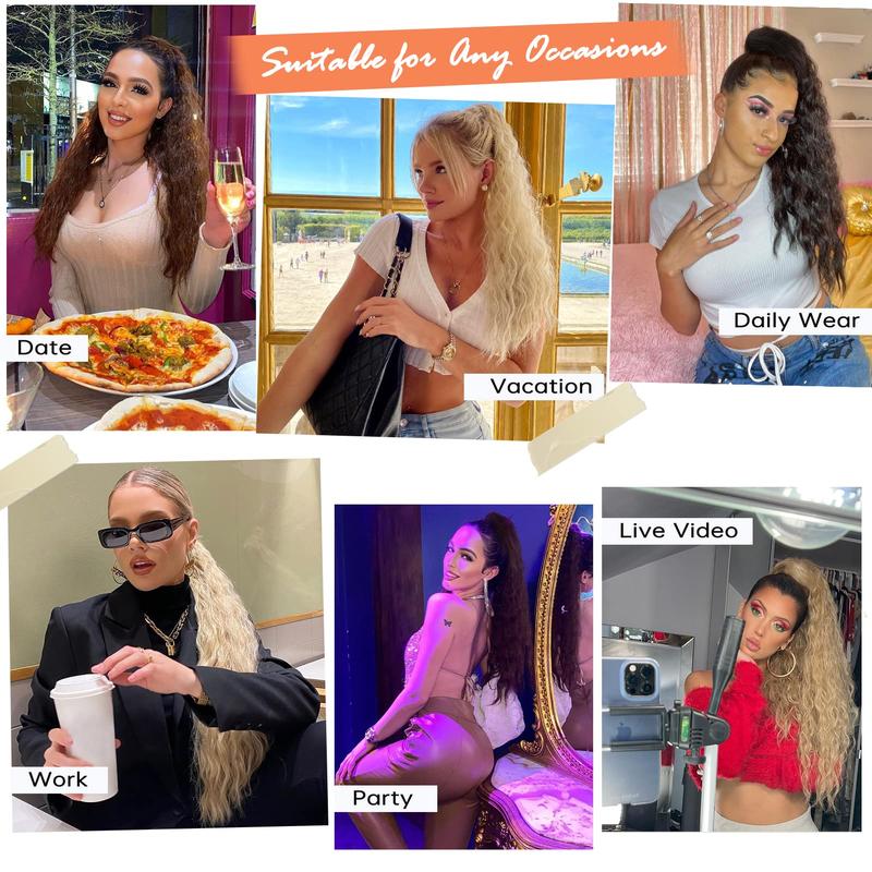 GlamZopf™ Natürlicher Nahtloser Pferdeschwanz - Image 4