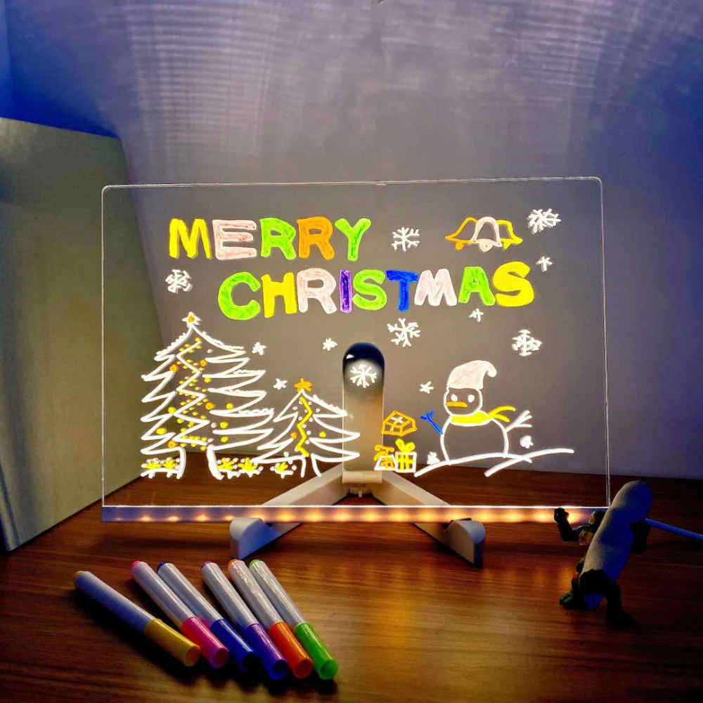 GlowCraft | LED-Zeichentafel für Kinder – kreativer Ferien- und Lernspaß - Image 3