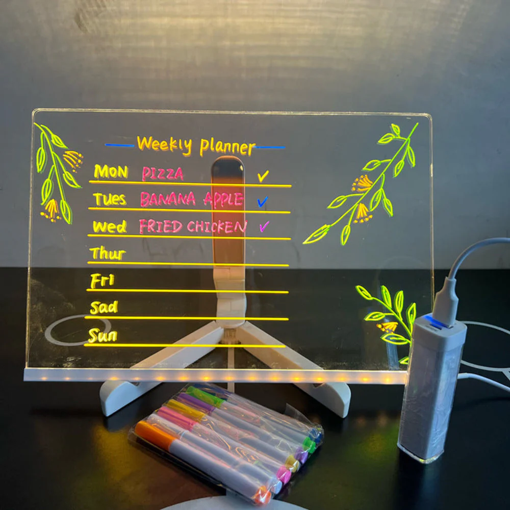 GlowCraft | LED-Zeichentafel für Kinder – kreativer Ferien- und Lernspaß - Image 4