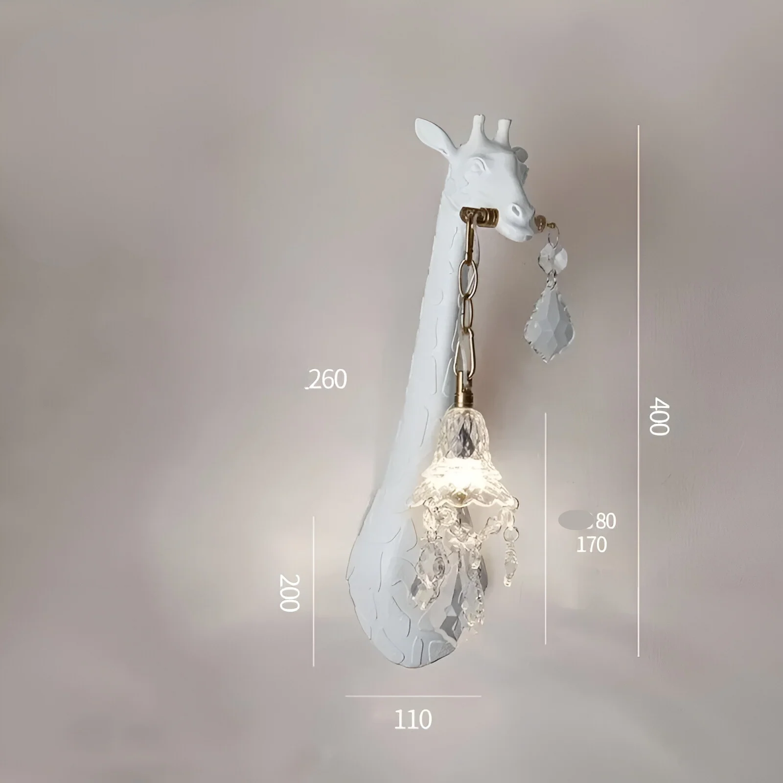 GlowNeck – Giraffenförmige LED-Wandlampe mit warmem, weichem Licht für einzigartige Einrichtung - Image 4