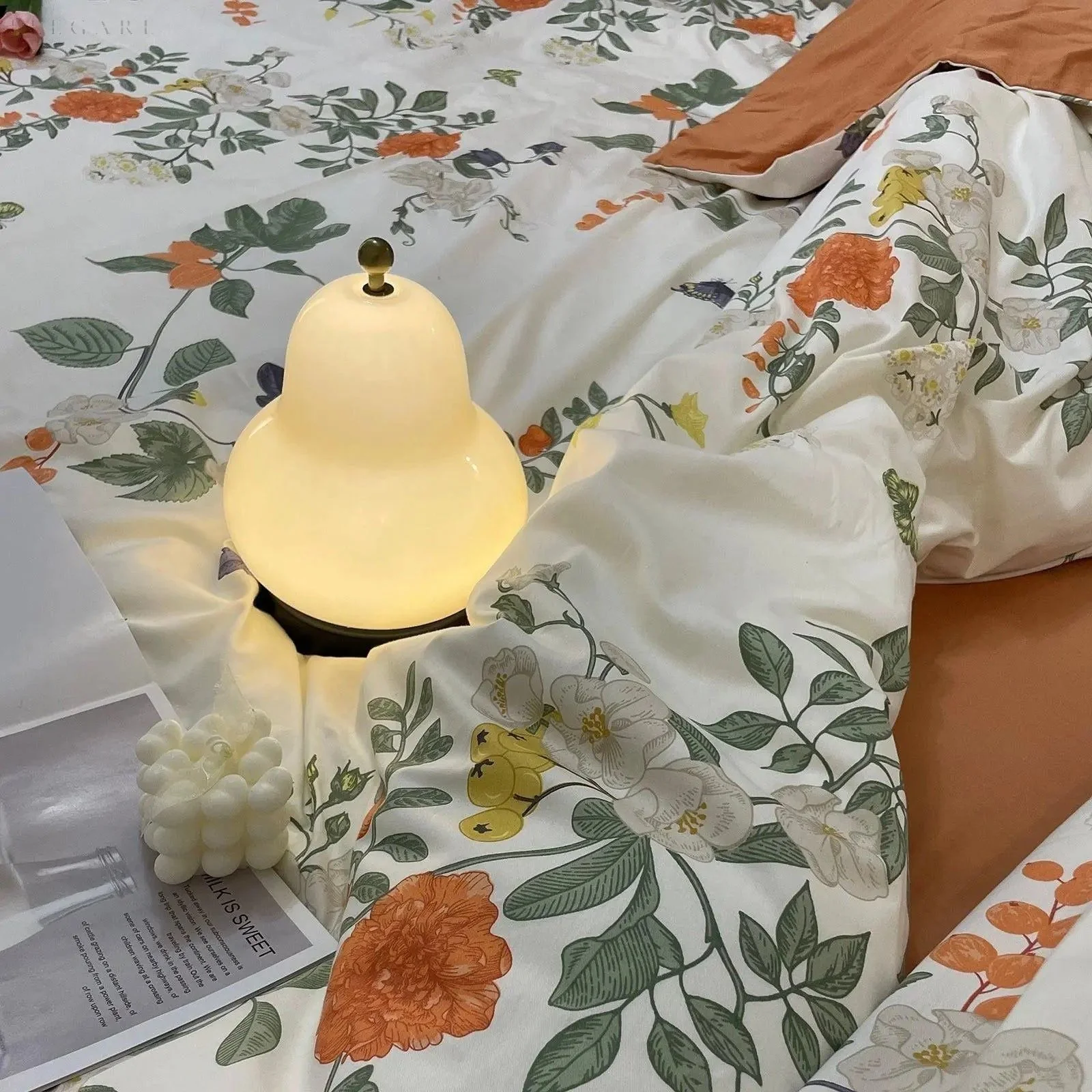 GlowPear – Pæreförmige Touch-Dimmerlampe mit warmem Licht - Image 3