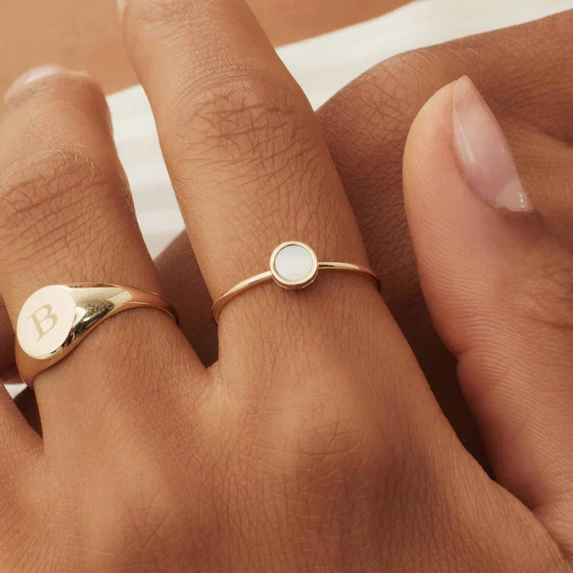 Gold Alina Cirielle Ring - Image 2