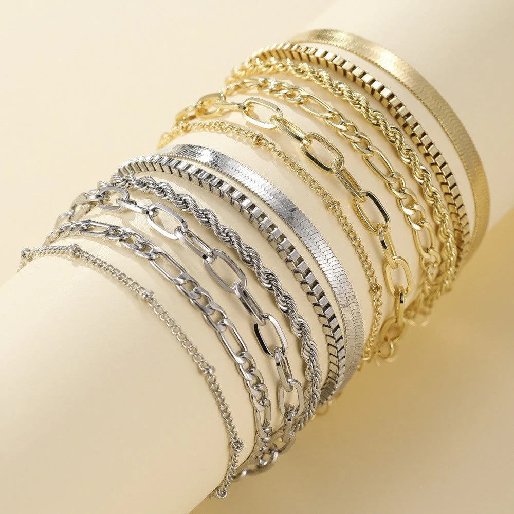 Gold Ellis Renner Bracelet Set - Image 2