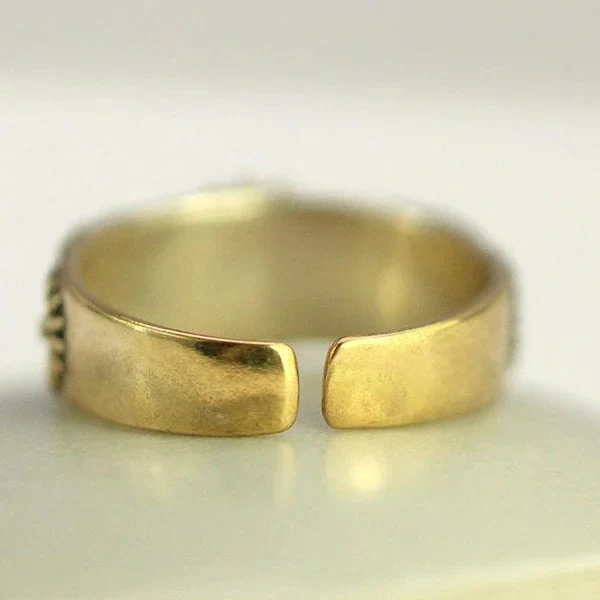 Gold Gänseblümchen Ring - Image 2