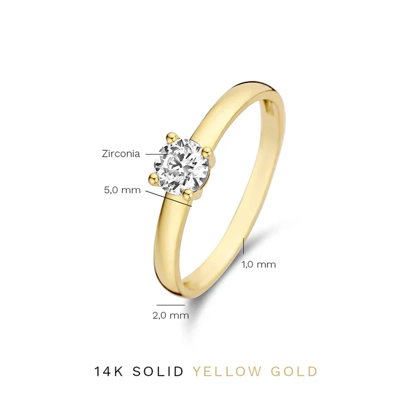 Gold Mira Castelle Ring - Image 4