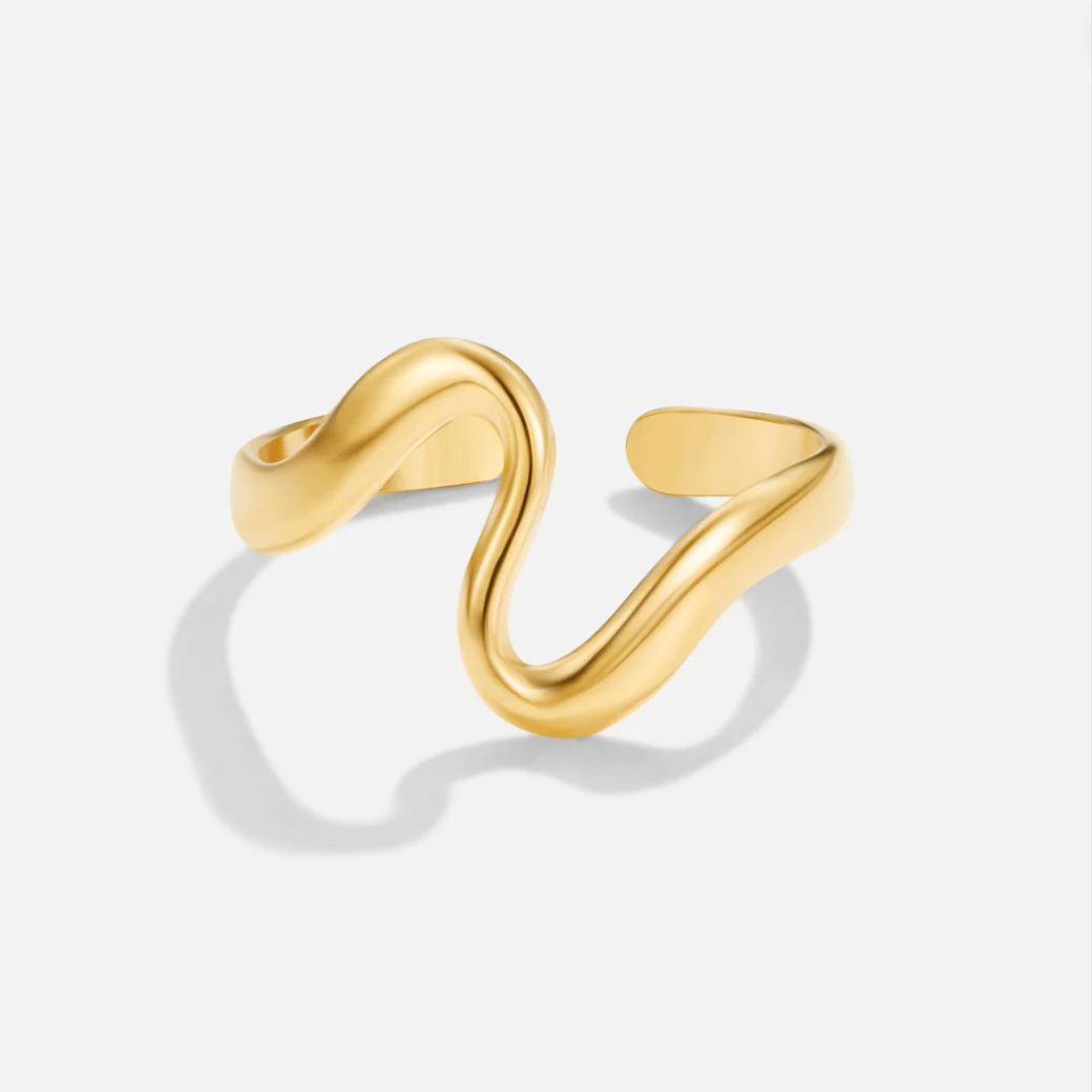 Goldener Wellenring