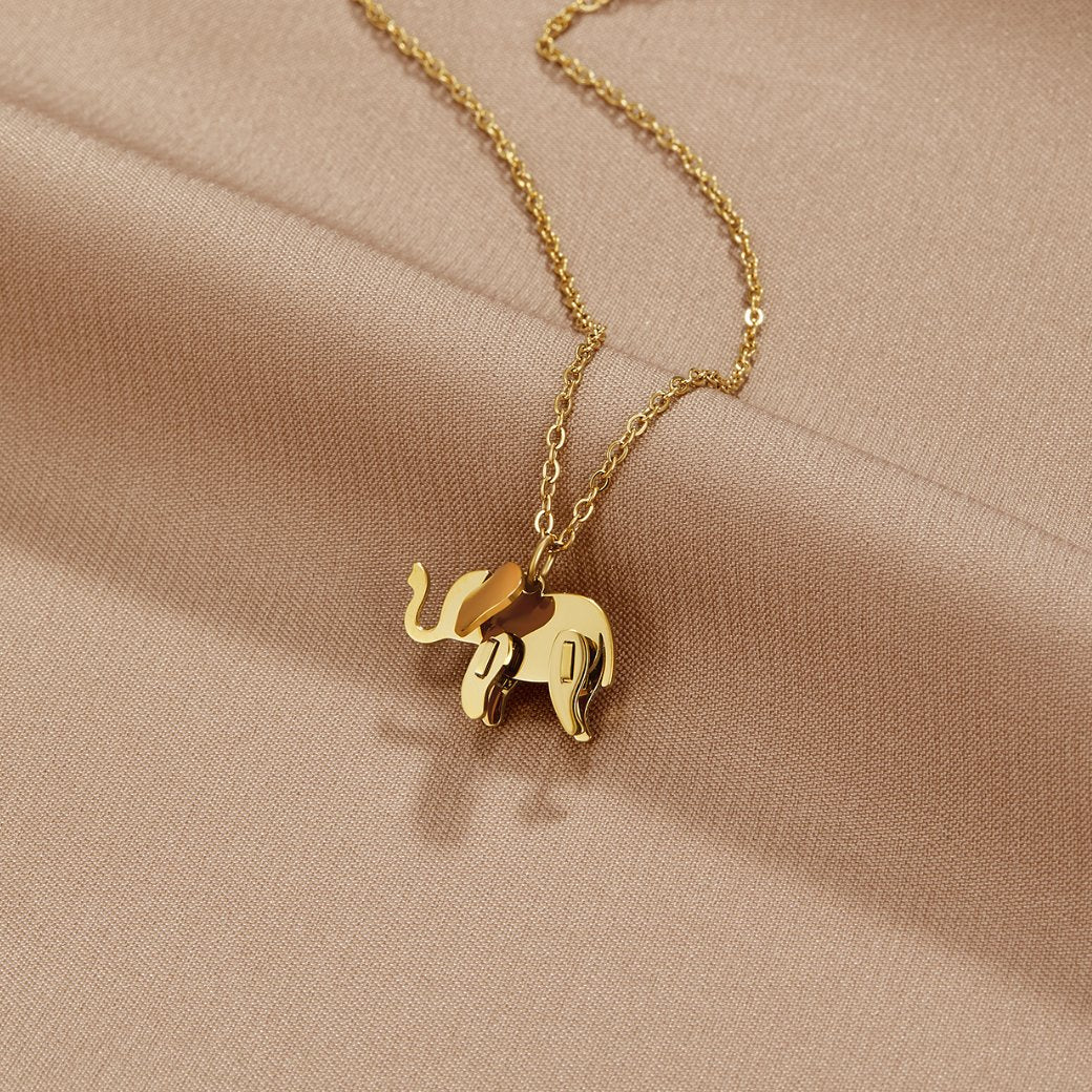Goldenes Elefanten-Halsband - Image 3