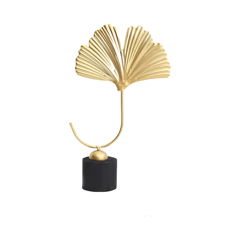 GoldenGrove – Minimalistische Ginkgo-Blatt Skulptur für eleganten natürlichen Charme - Image 6
