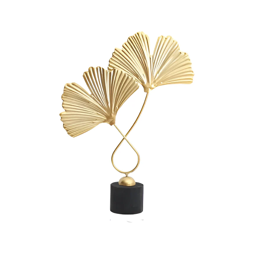 GoldenGrove – Minimalistische Ginkgo-Blatt Skulptur für eleganten natürlichen Charme - Image 7