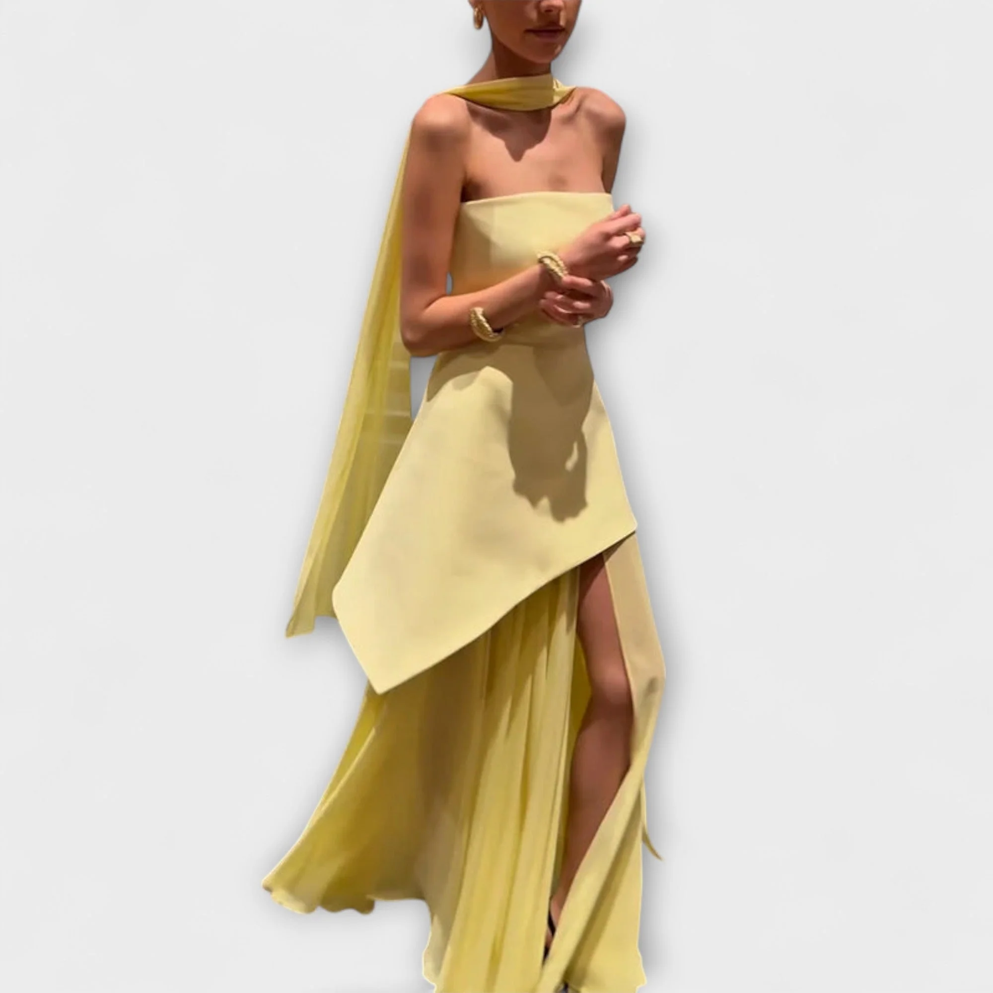 Goldie - Chiffon Maxi Dress - Image 8